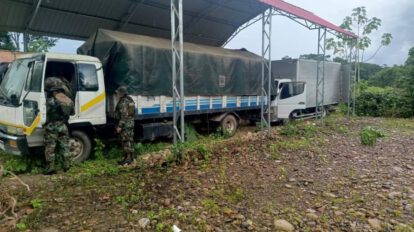 Desmantelamiento de fábricas de cocaína en el Trópico de Cochabamba