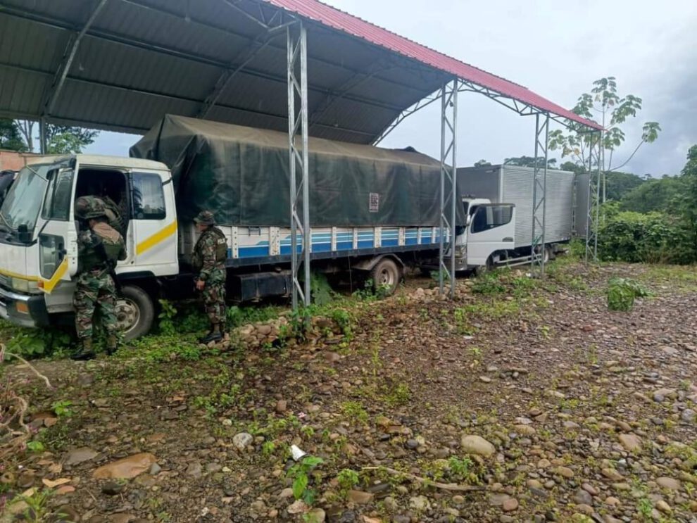 Desmantelamiento de fábricas de cocaína en el Trópico de Cochabamba