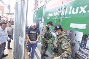Tráfico de cocaína hacia Brasil descubierto por la Felcn en Santa Cruz