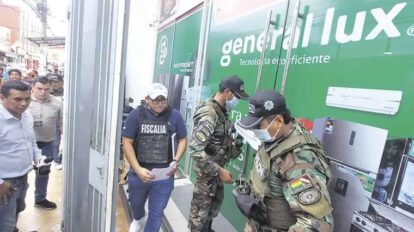 Tráfico de cocaína hacia Brasil descubierto por la Felcn en Santa Cruz
