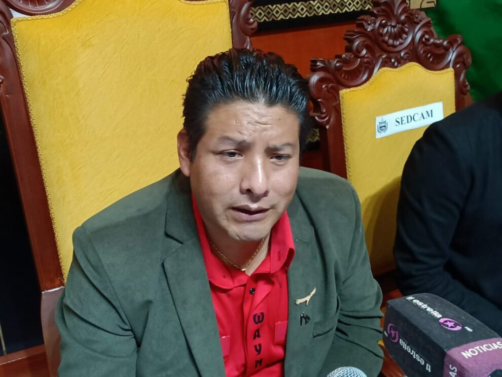 desastre departamental por lluvias en La Paz