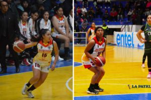 Selección nacional femenina de básquetbol con representantes de Oruro