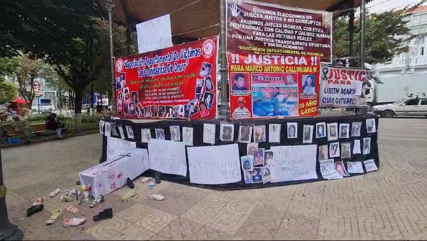 Ley 348 y víctimas de la injusticia en Oruro