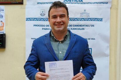 Olvis Egüez postulación al Tribunal Constitucional Plurinacional