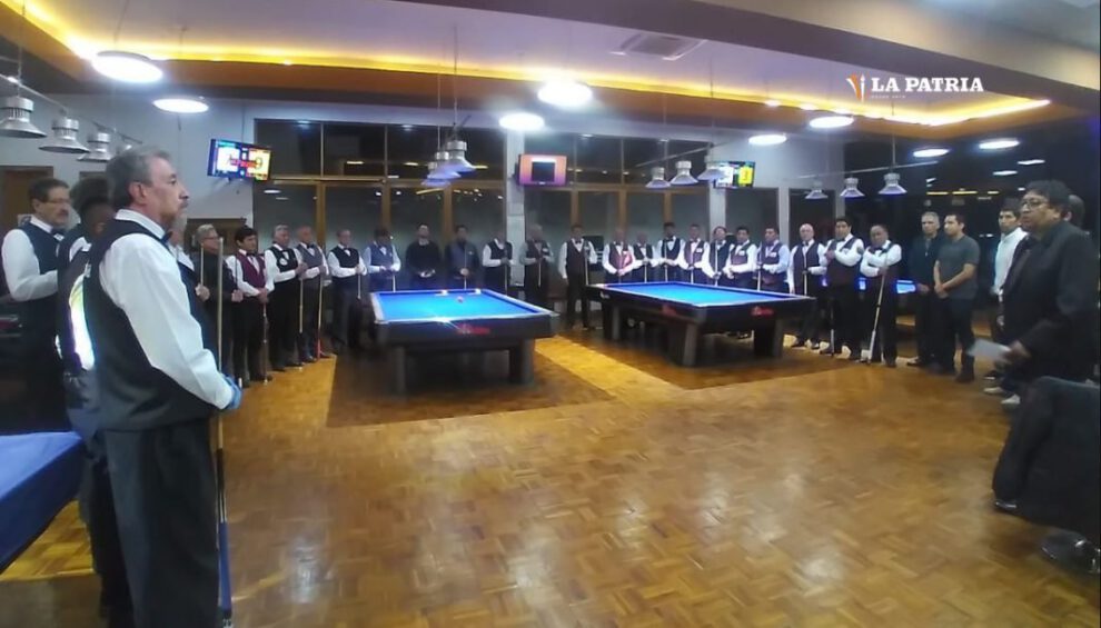 Campeonato Nacional Interclubes Sociales de Billar en el Club Oruro