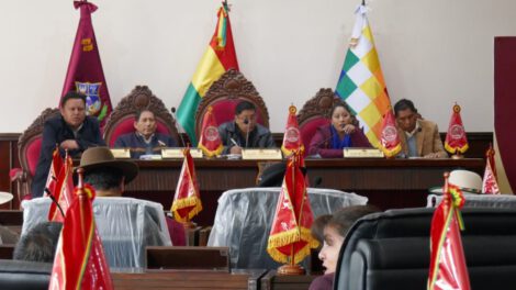 Tensiones y divisiones en la Asamblea Legislativa de Oruro