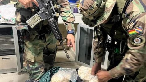 Decomiso de cocaína en Urkupiña por la Felcn