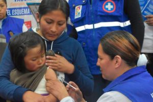 Brote de sarampión en Bolivia controlado gracias a la vacunación