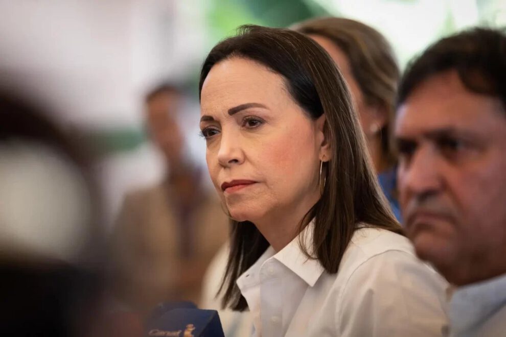 María Corina Machado denuncia secuestro de colaboradores por el Gobierno