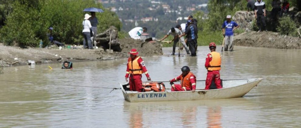 Búsqueda de niño desaparecido en torrentera de Cochabamba