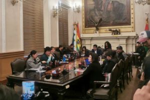 emergencia y alerta roja en La Paz