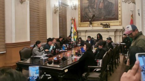emergencia y alerta roja en La Paz