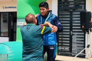 Wilmer Santos Román, la promesa orureña en los Juegos Bolivarianos de la Juventud