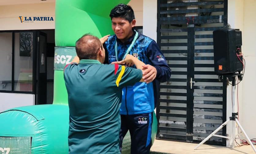 Wilmer Santos Román, la promesa orureña en los Juegos Bolivarianos de la Juventud