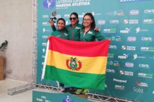 Medalla de plata en campeonato Sudamericano de Marcha