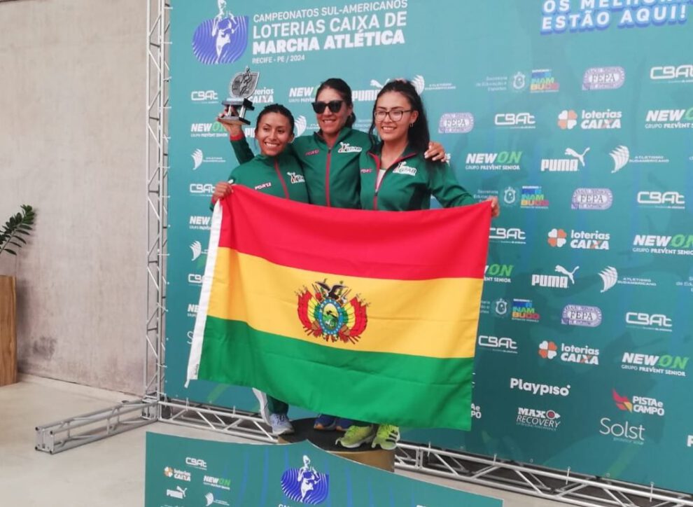 Medalla de plata en campeonato Sudamericano de Marcha