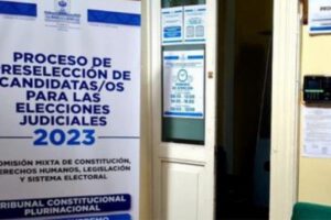 Elecciones judiciales en Bolivia