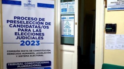 Elecciones judiciales en Bolivia
