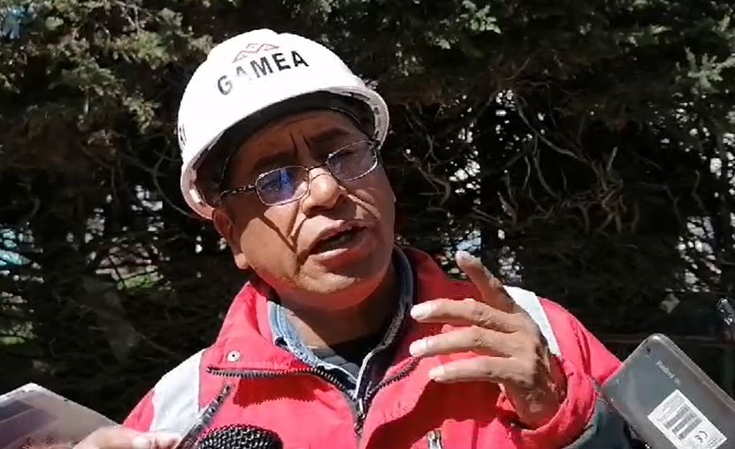 Represa comunitaria en riesgo de colapso en El Alto