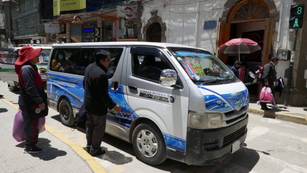 Pasaje único para personas con discapacidad en Oruro
