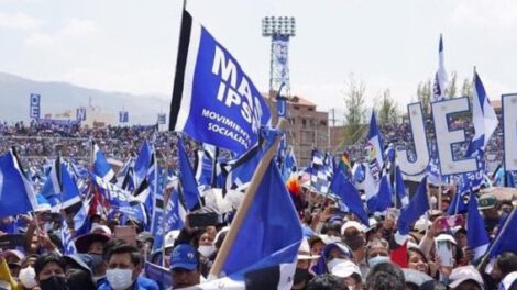Congreso del MAS en Bolivia
