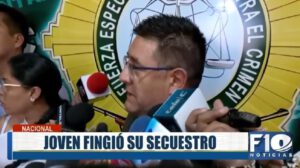 Informe del operativo sobre el caso de joven que fingió su secuestro en Cochabamba
