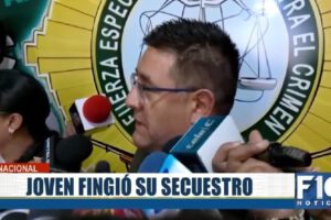 Informe del operativo sobre el caso de joven que fingió su secuestro en Cochabamba