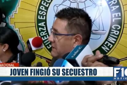 Informe del operativo sobre el caso de joven que fingió su secuestro en Cochabamba
