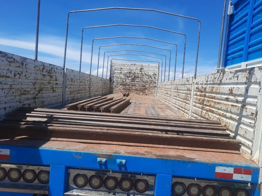 Decomiso de rieles en Tarija