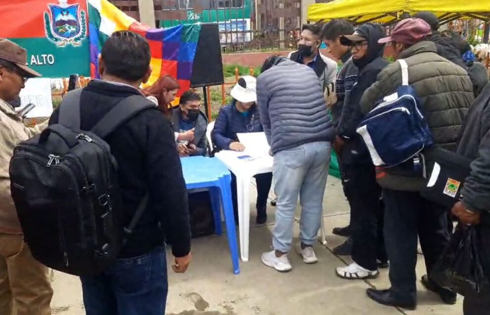 Revocatorio de Eva Copa en La Paz
