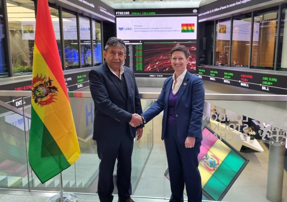 Bolsa de Valores de Londres apoyando la biodiversidad boliviana