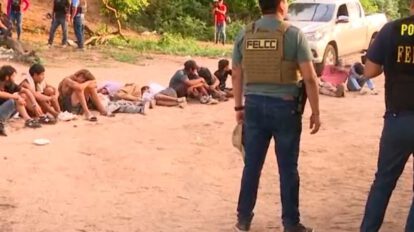 Operativo policial en Cordón Ecológico con 26 arrestados