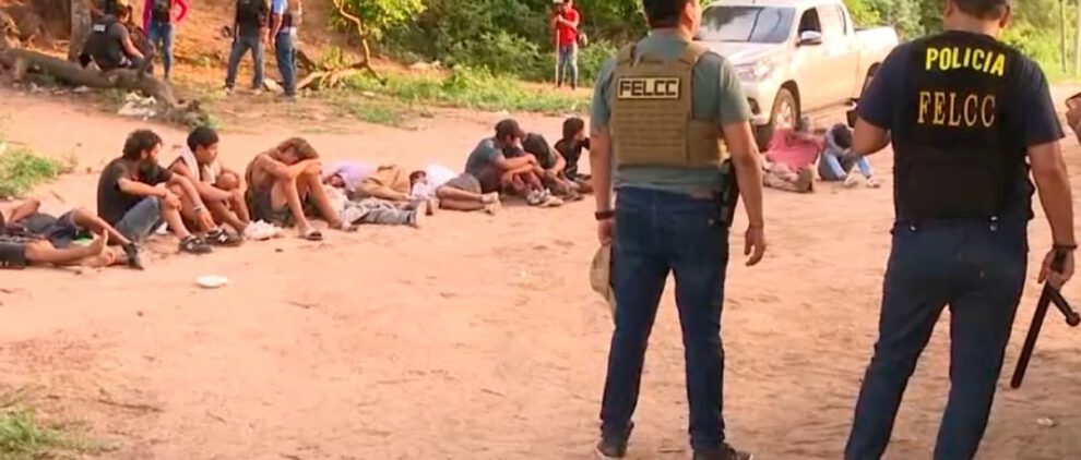 Operativo policial en Cordón Ecológico con 26 arrestados