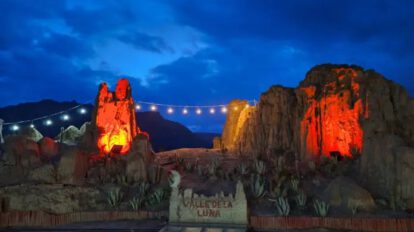 Suspensión de visitas al Valle de la Luna por fuertes lluvias en La Paz