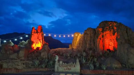 Suspensión de visitas al Valle de la Luna por fuertes lluvias en La Paz