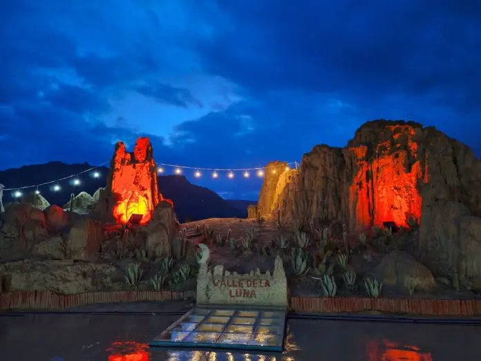 Suspensión de visitas al Valle de la Luna por fuertes lluvias en La Paz