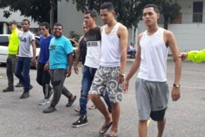 Integrantes del Tren de Aragua