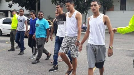Integrantes del Tren de Aragua