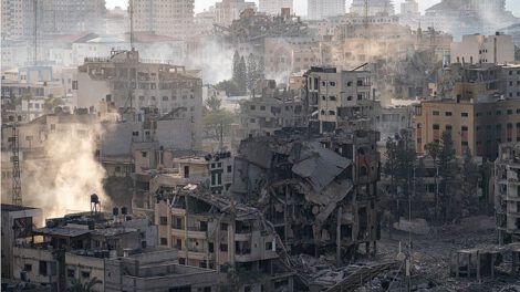 Gaza en ruinas tras bombardeos
