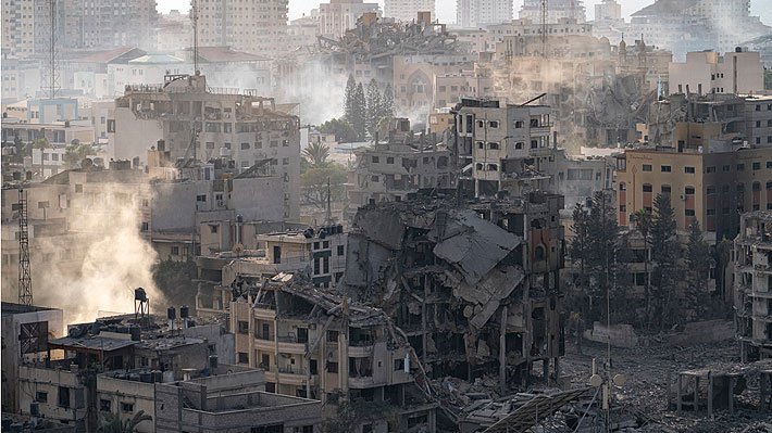 Gaza en ruinas tras bombardeos