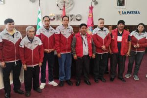 Delegación orureña en el Campeonato Nacional de Tenis de Mesa