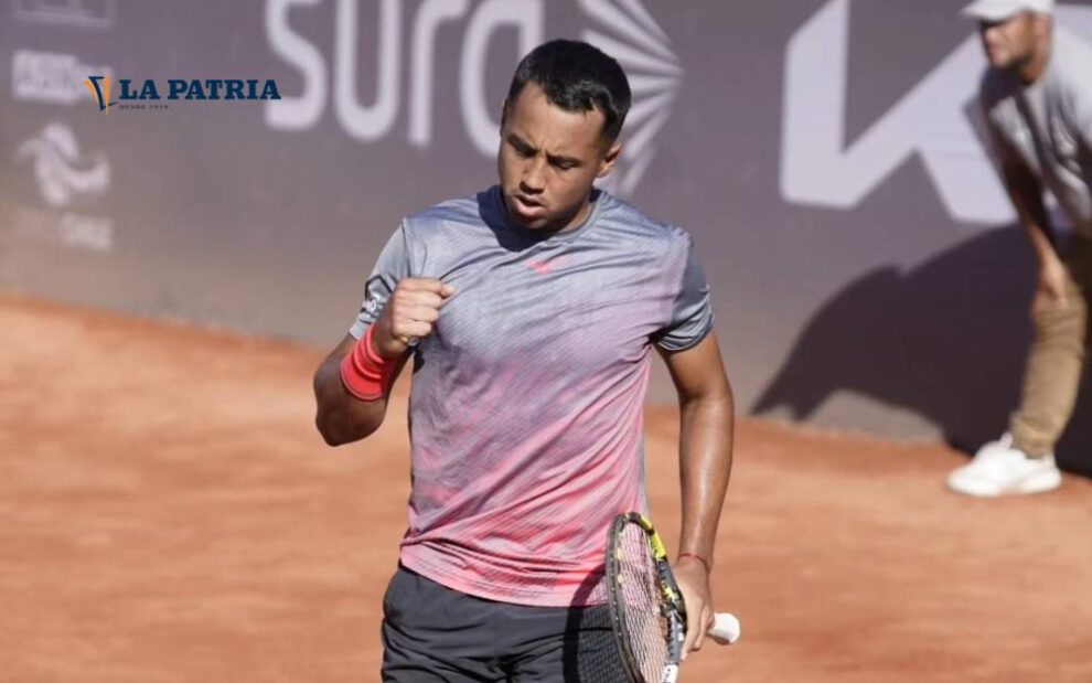 Hugo Dellien clasificó a los cuartos de final del Challenger de Santiago