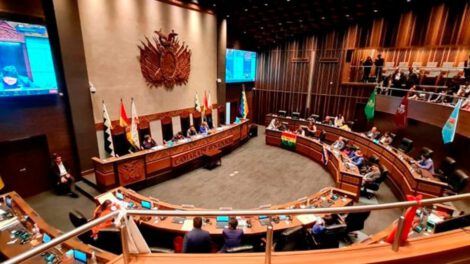 Senado aprueba créditos para infraestructura en Bolivia