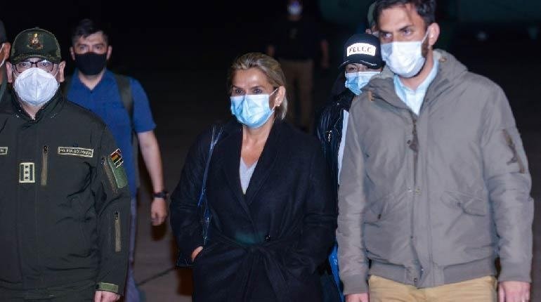 Jeanine Áñez aprehendida en La Paz