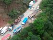 bloqueos en la región de Caranavi, en el norte del departamento de La Paz