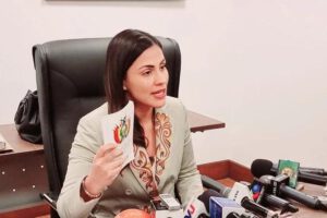 La asambleísta María René Álvarez
