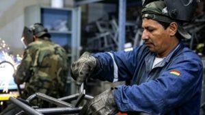 Persona trabajando