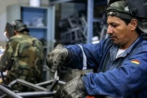 Persona trabajando