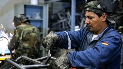 Persona trabajando