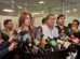 Legisladores presentando el proyecto de ley 280